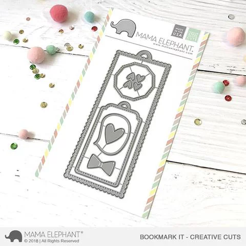 Mama Elephant - Bookmark It- Creative Cuts