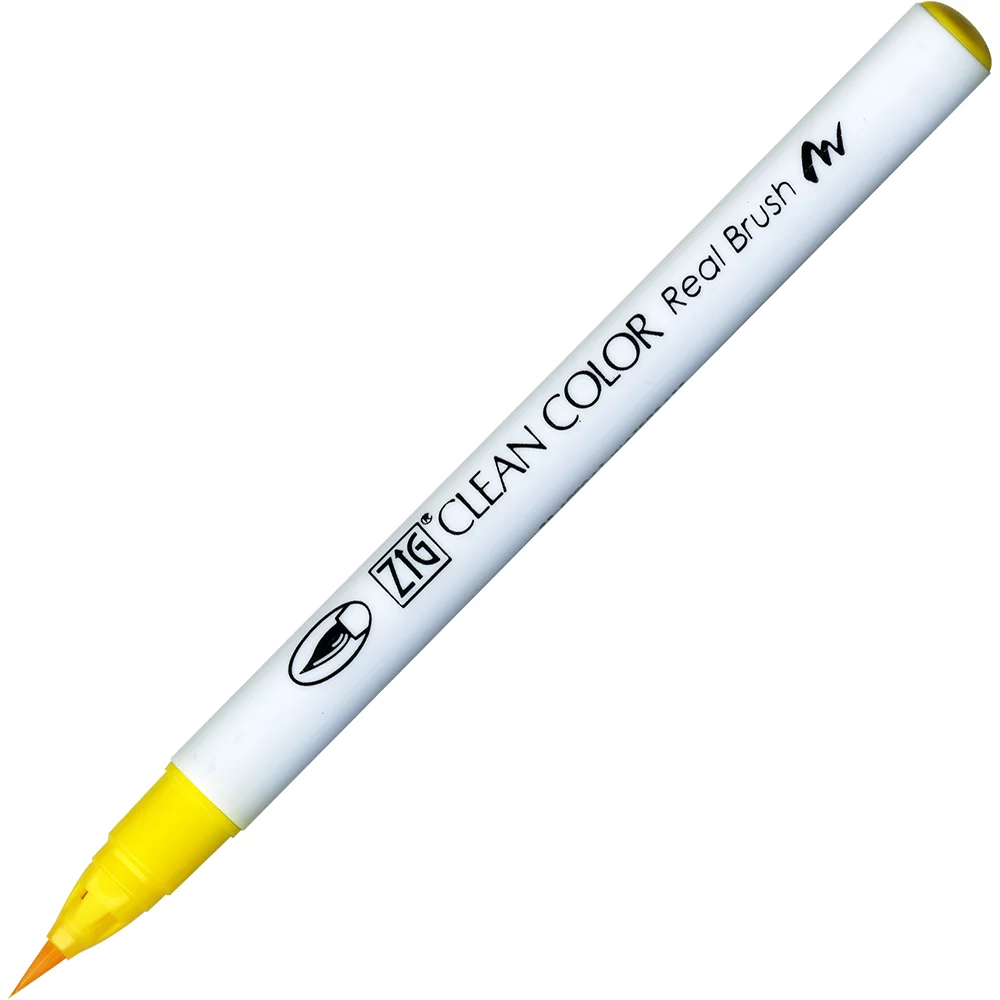 Rotulador Zig Clean Color Real Brush 050 Yellow