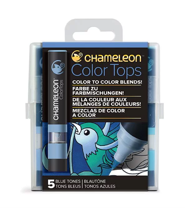Chameleon Color Tops - Tonos Blue