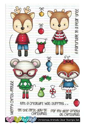 C.C Designs - Christmas Animals
