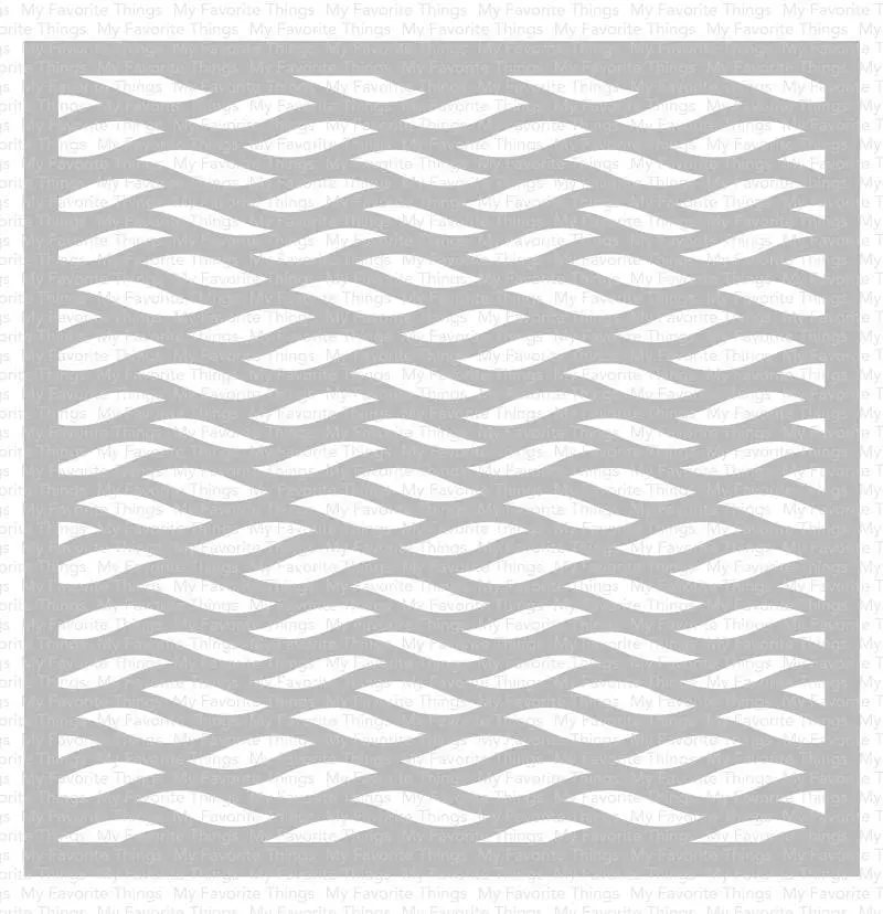 Setencil - Wavy Lines 