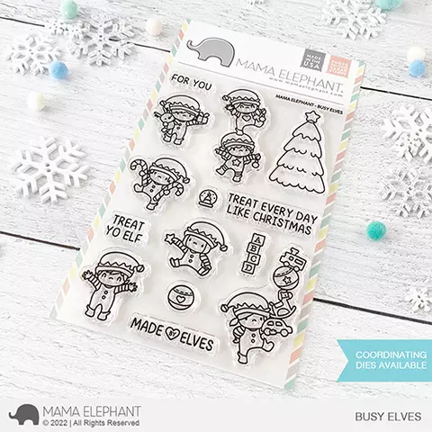 Sellos Mama Elephant - Busy Elves 