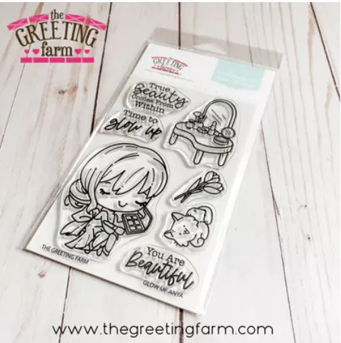 Sellos The greeting farm - Glow Up Anya