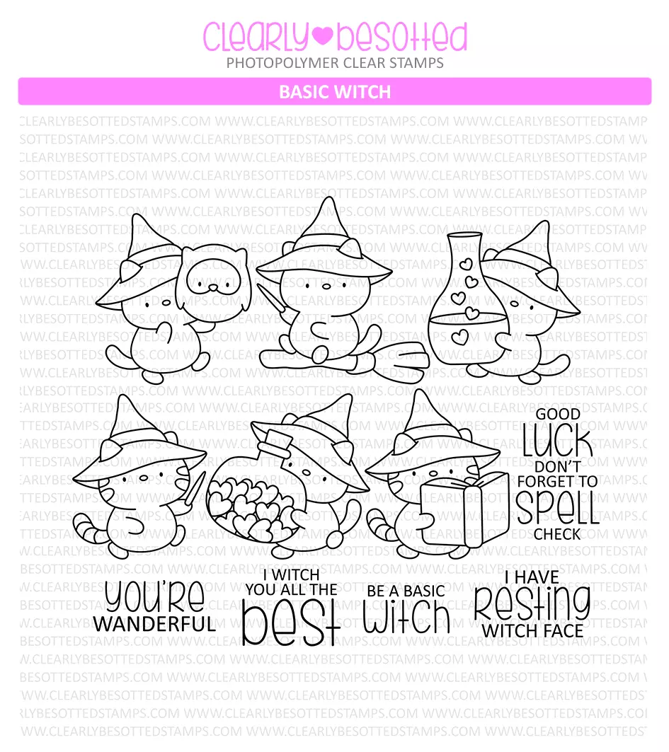 Clearly Besortted - Basic Witch