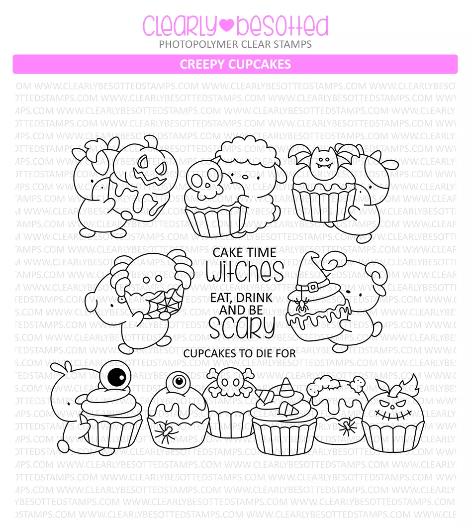 Clearly Besortted - Creepy Cupcakes