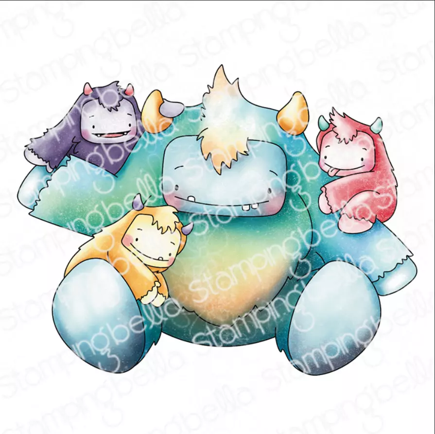 Stampingbella - Little cutie yetis