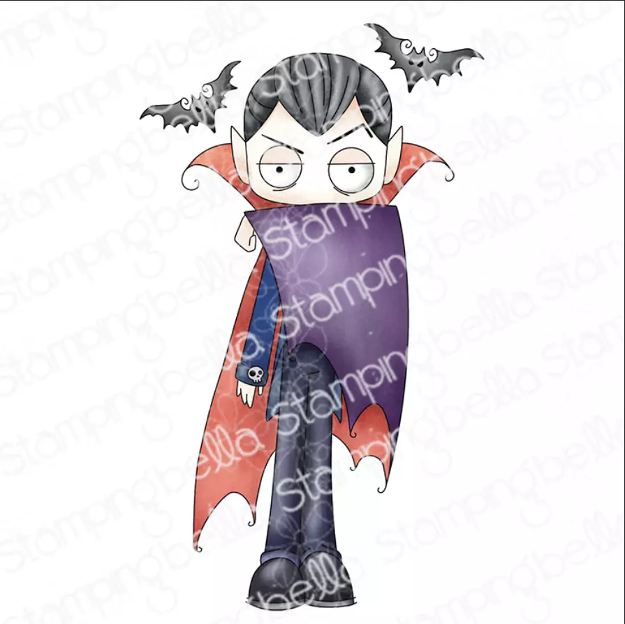 Stampingbella - Oddball dracula (el set incluye 3 sellos)