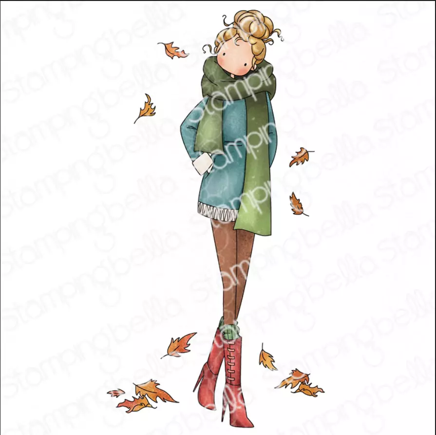 Stampingbella - Uptown girl freya loves fall