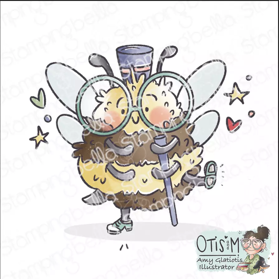 Stampingbella - Buzzy bee tap dancing