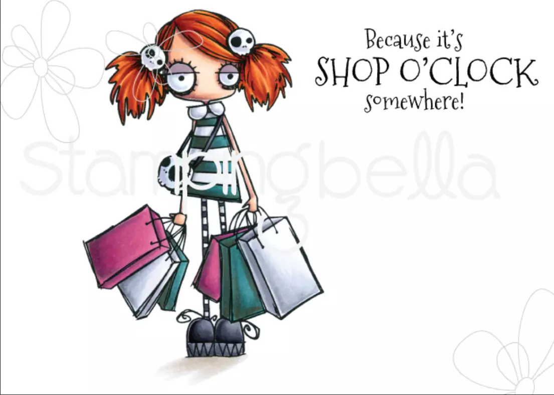 Stampingbella - Oddball shopper (incluye 2 sellos)