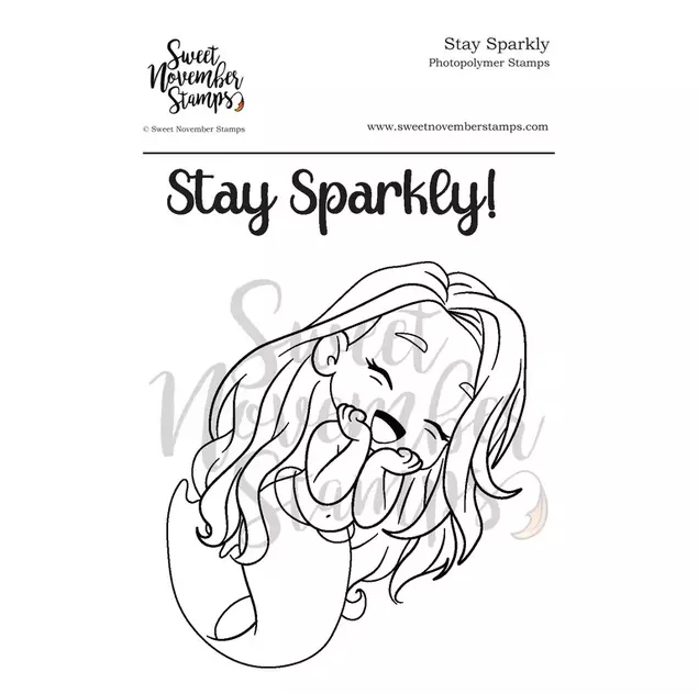 Set de sellos - stay sparkly