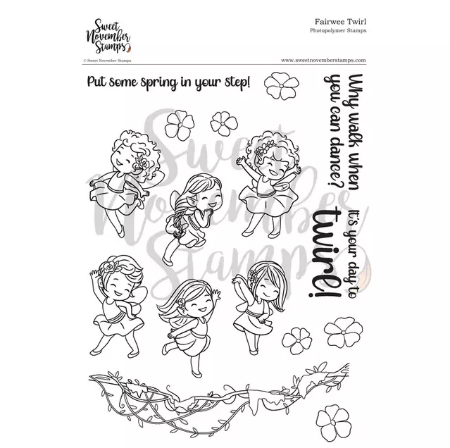 Set de sellos- fairwee twirl