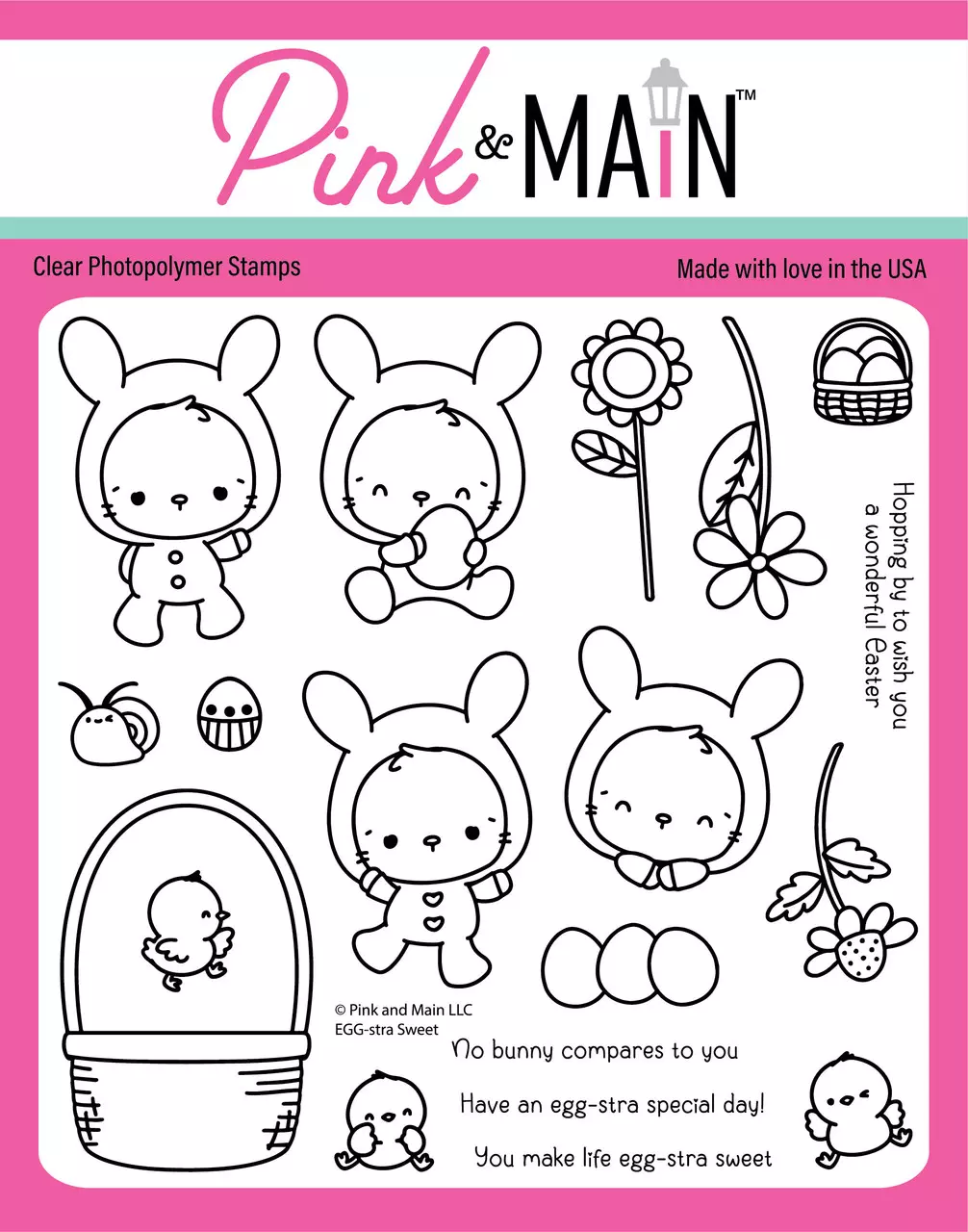 Set de sellos - Egg-stra sweet