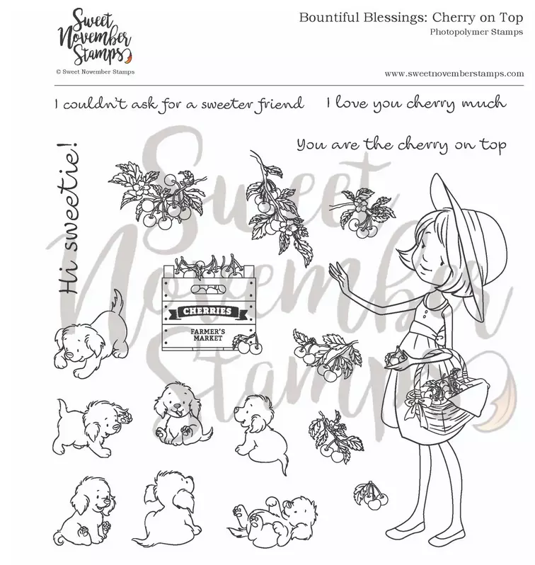 Set de sellos- bountiful blessings: cherry on top
