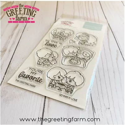 Sellos The greeting farm - So This is Love