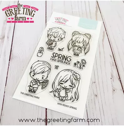 Sellos The greeting farm - Mini-Remix Spring