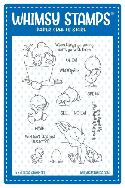 Sello Whimsy Stamps - Whoopsie