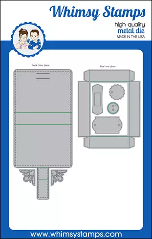 Troquel Whimsy Stamps - ATC Book 
