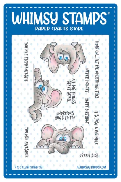 Sellos Whimsy Stamps - Elephantastic