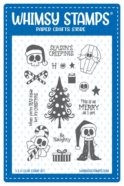 Sellos Whimsy Stamps - Season's Creepings