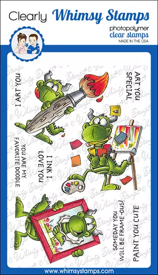 Sellos Whimsy Stamps - Dudley Art