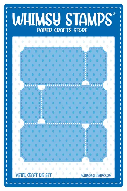 Troquel Whimsy Stamps - Terrific Tickets 