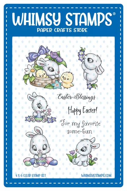Sello Whismy Stamps - Easter Bunnies