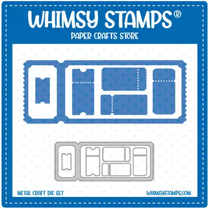 Troqueñ Whismy Stamps - Terrific Slim Tickets Windows