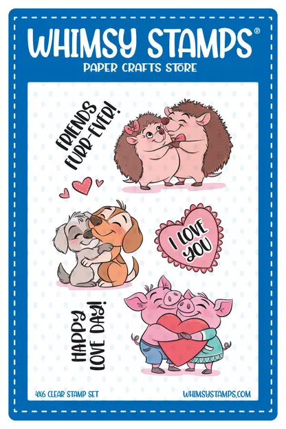 Sello Whismy Stamps - Furry Friends