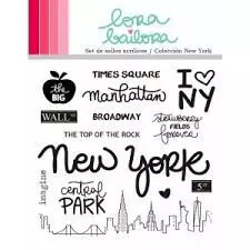 Lora Bailora - Set de sellos New York