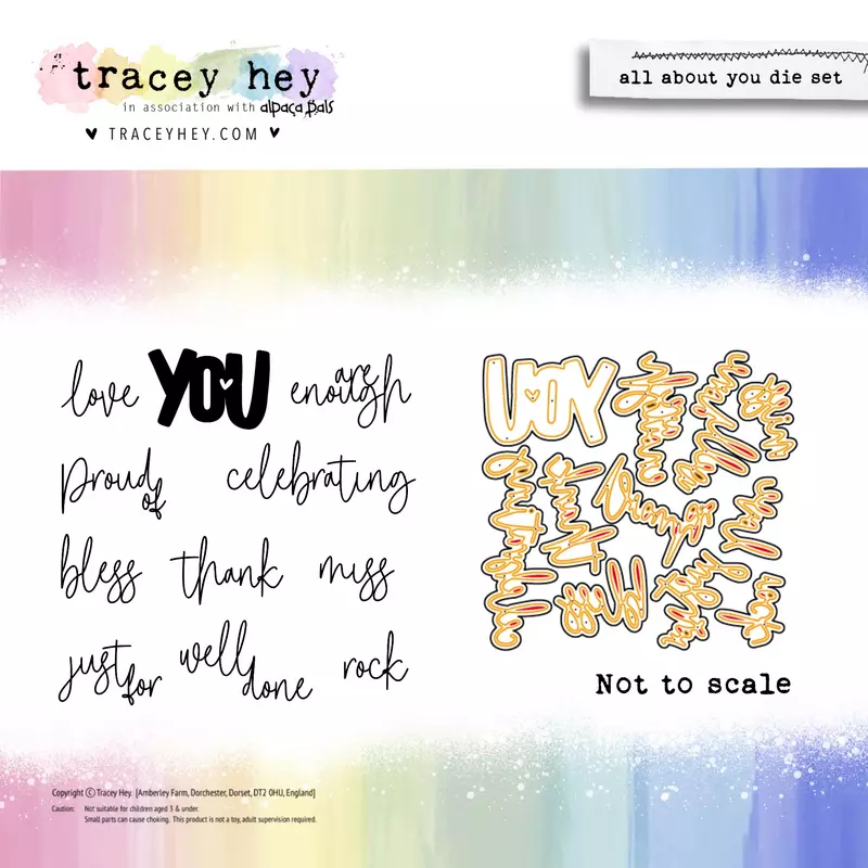 Set de troqueles Tracey Hey - All About You