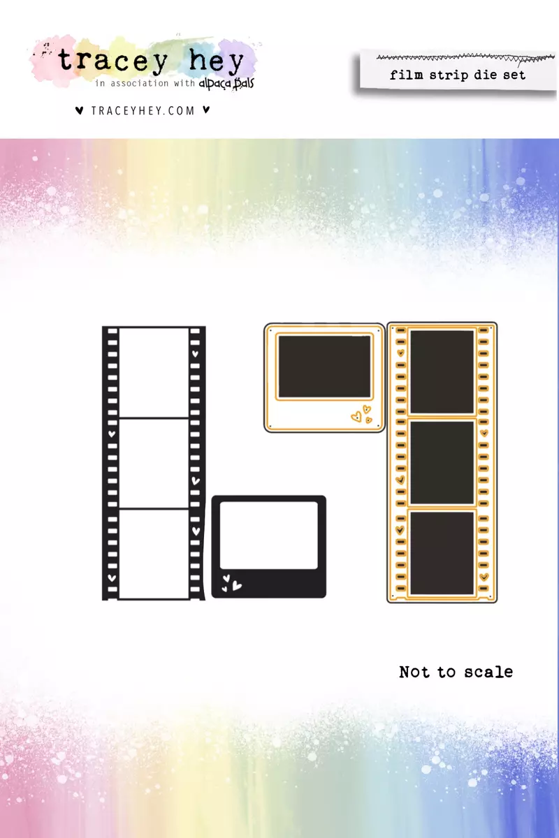 Set de troqueles Tracey Hey - Film Strip