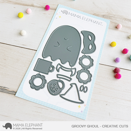 Troquel Mama Elephant - Groovy Ghoul 