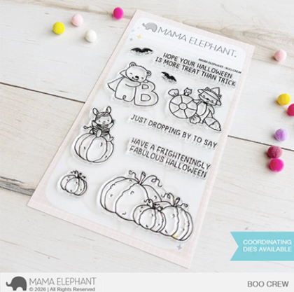 Sellos Mama Elephant - Boo Crew