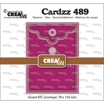 Troqueles Crealies Cardzz ATC Envelope Vertical (CLCZ489)