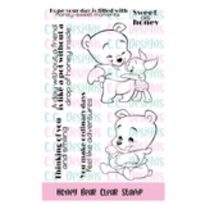 Set de sellosSet de sellos C C. Design - Honey Bear 