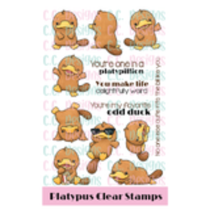 Set de sellos C C. Design - Platypus 