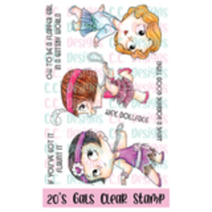 Set de sellos C C. Design - 20's Gals 