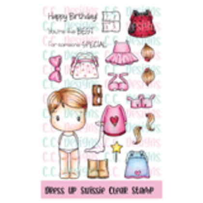 Set de sellos C C. Design - Dress Up Swissie