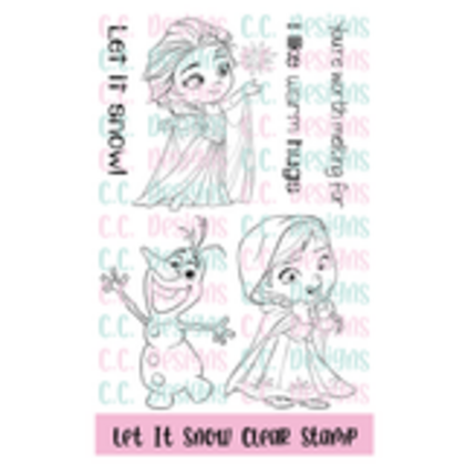 Set de sellos C C. Design - Let It Snow