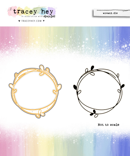 Set de troqueles Tracey Hey - Wreath