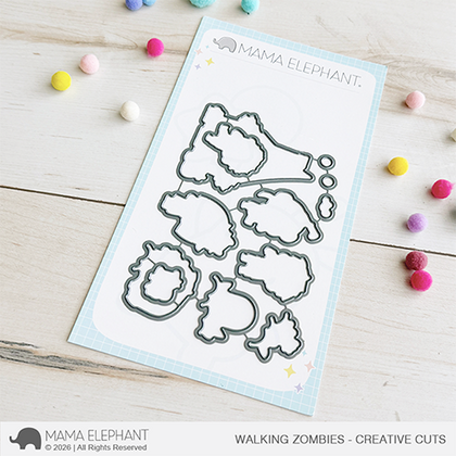 Troquel Mama Elephant - Walking Zombies