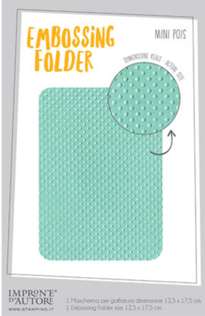 Embossing Folder - Mini Pois