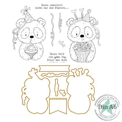 Pack - Panda de fiesta