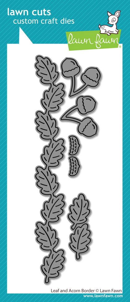 Troquel - Leaf and Acorn Border