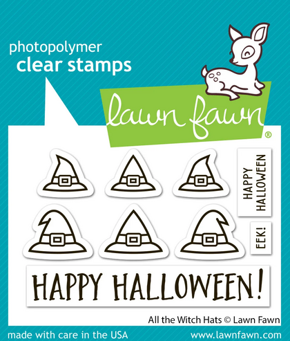 Sellos Lawn Fawn- All the Witch Hats