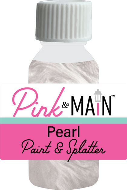 Pearl Paint & Splatter