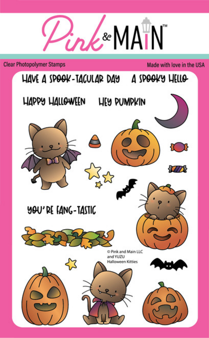 Set de sellos - Halloween Kitties