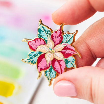 Pin Festive Poinsettia