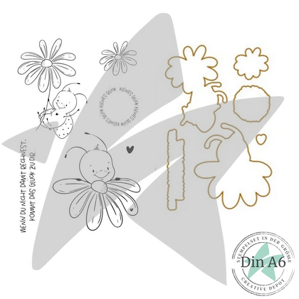 Pack - Pequeña felicidad por unidad - Set de sellos y troqueles